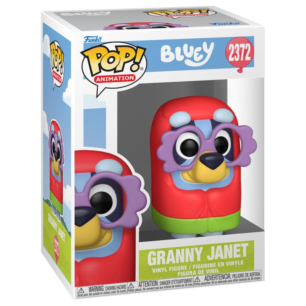 POP Figure Bluey Granny Janet
