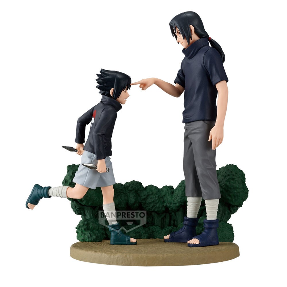 Figure Sasuke Uchiha & Itachi Uchiha Memorable Saga Naruto Shippuden 14cm