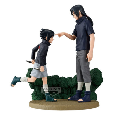 Figure Sasuke Uchiha & Itachi Uchiha Memorable Saga Naruto Shippuden 14cm