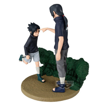 Figure Sasuke Uchiha & Itachi Uchiha Memorable Saga Naruto Shippuden 14cm