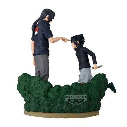 Figure Sasuke Uchiha & Itachi Uchiha Memorable Saga Naruto Shippuden 14cm
