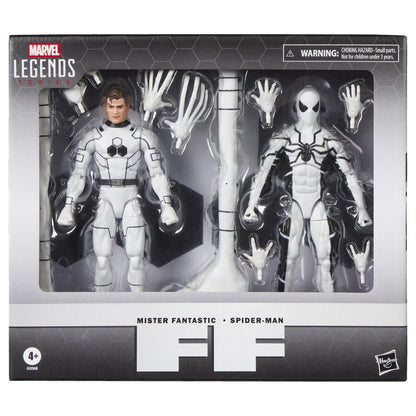 Set of 2 figures Mister Fantastic & Spiderman Fantastic Four Marvel Legends Series 15cm
