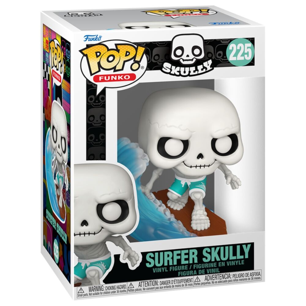 Skully Surfer Skully POP Figure
