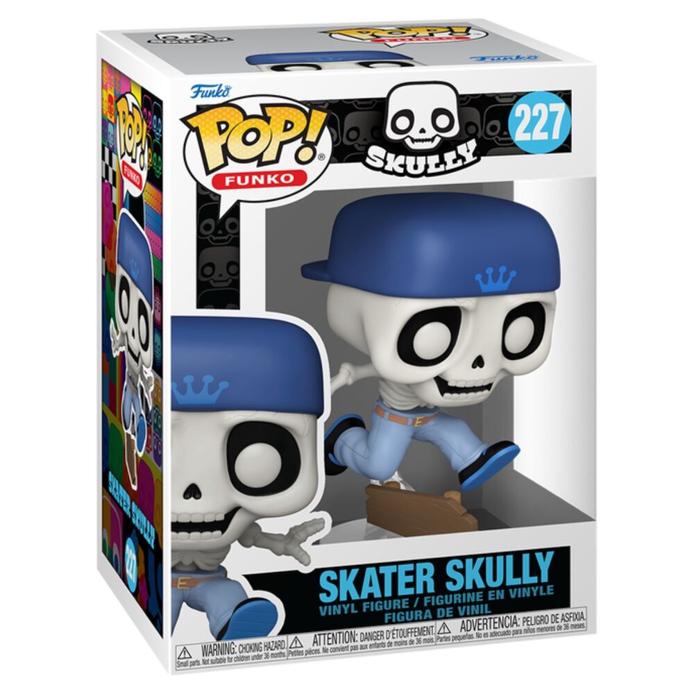 Skully Skater Skully POP Figure