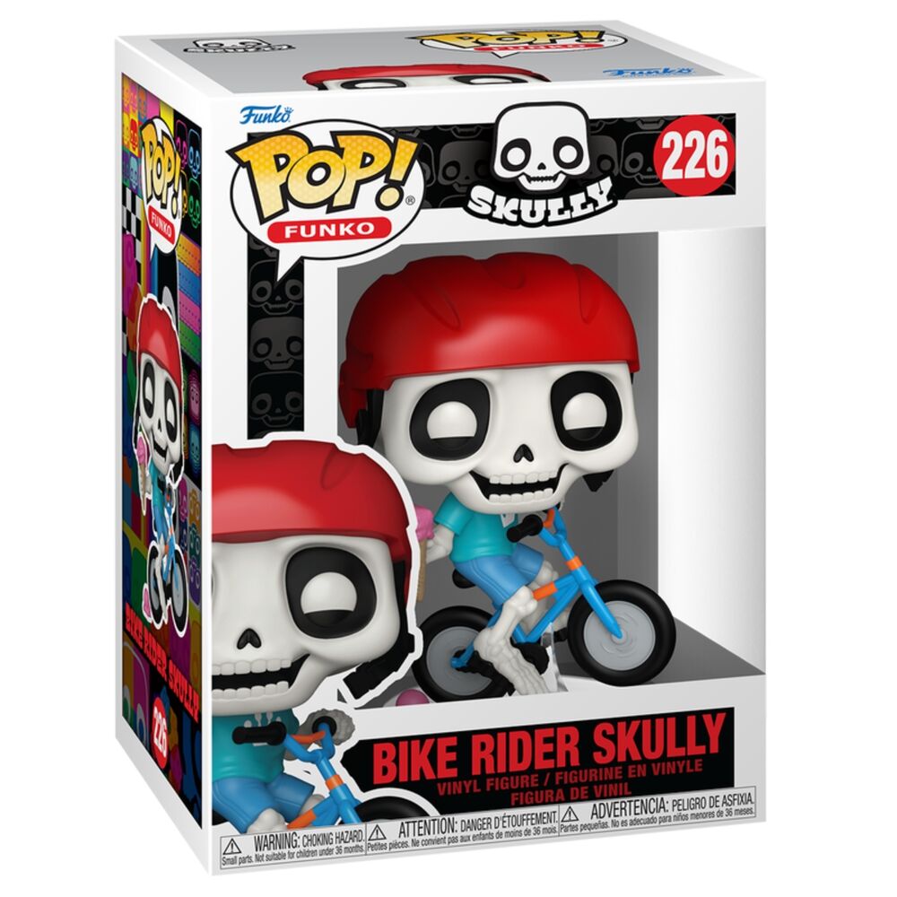 POP Figure Skully Bike Rider Skully