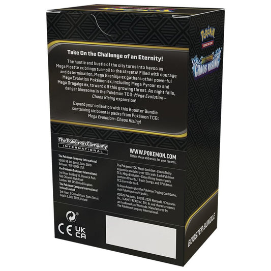 Cartes Booster Bundle Mega Evolution Pokémon Anglais