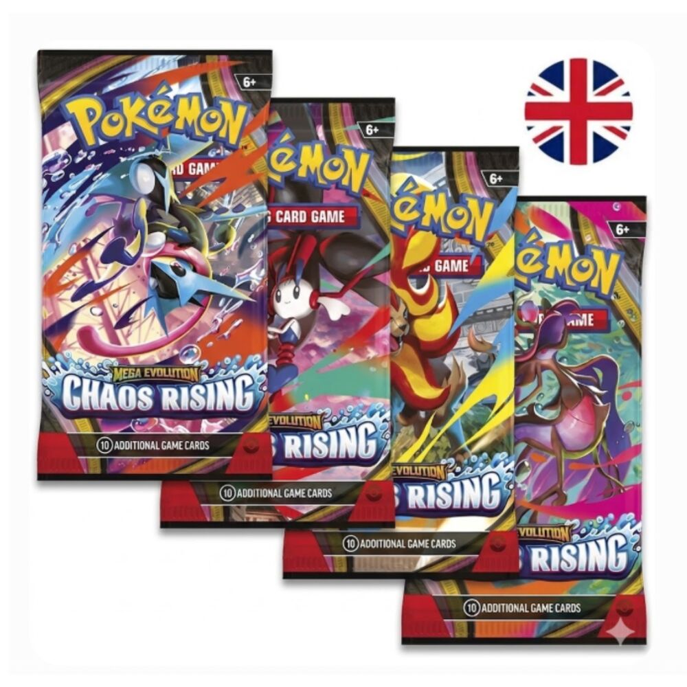 Sobre cartas variadas de Mega Evolução de Pokémon em inglês