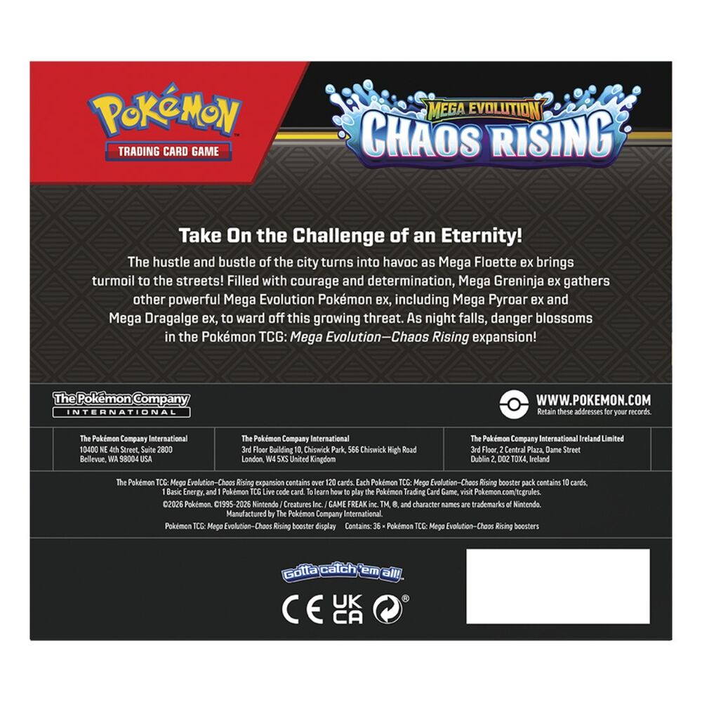 Sobre cartas variadas de Mega Evolução de Pokémon em inglês