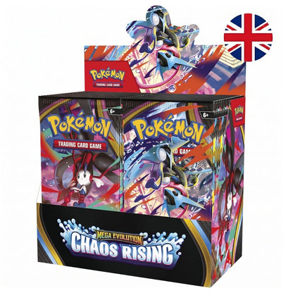 Sobre cartas variadas de Mega Evolução de Pokémon em inglês