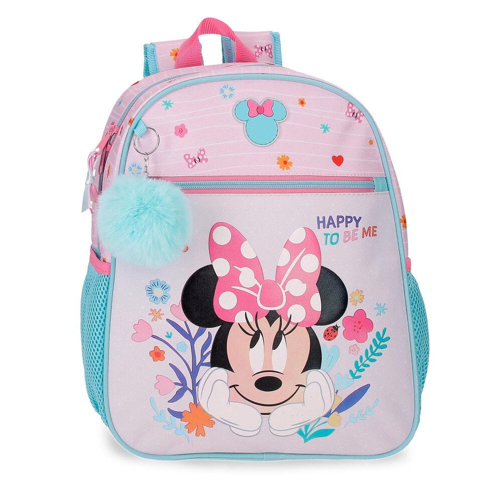 Happy To Be Me Minnie Disney Backpack 33cm adaptable