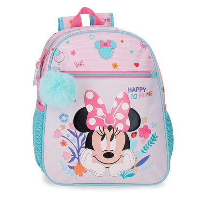 Happy To Be Me Minnie Disney Backpack 33cm adaptable