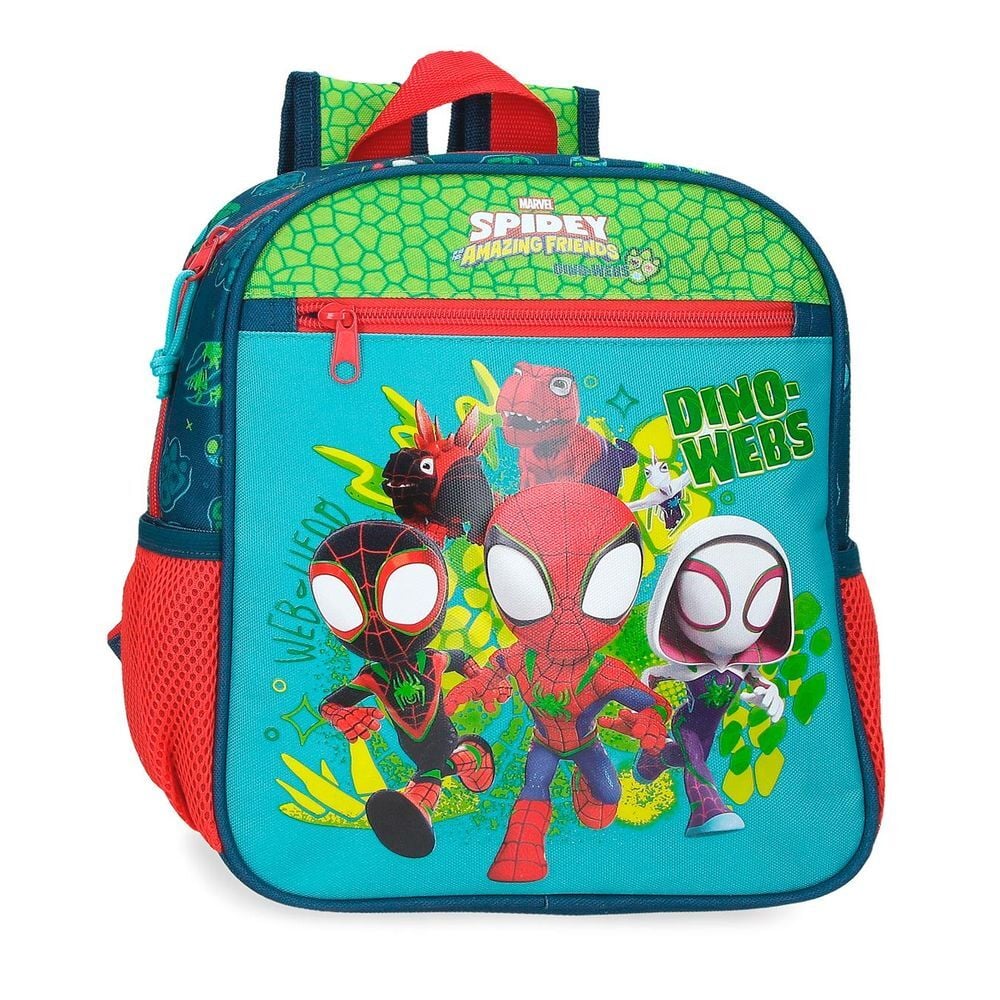 Dino-Webs Spiderman Marvel backpack 28cm adaptable