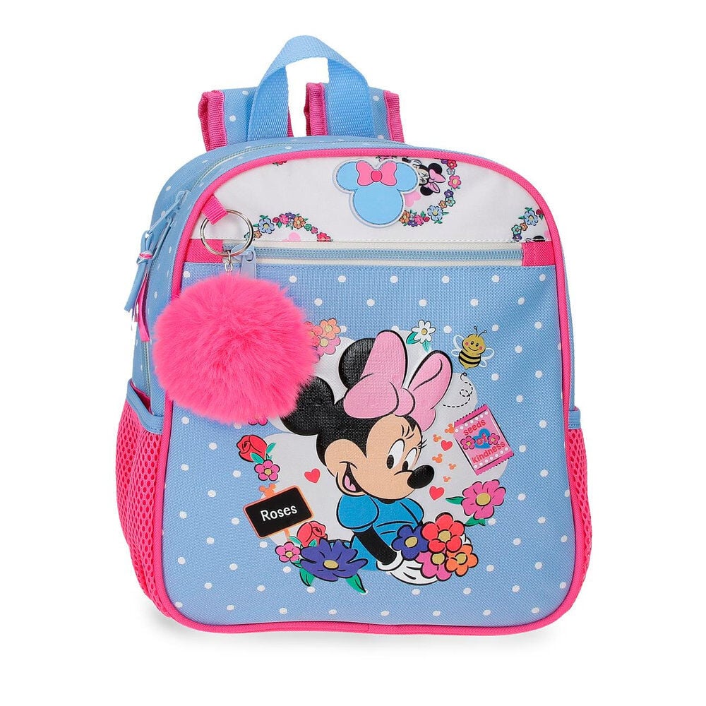 Flowers Minnie Disney Backpack 28cm adaptable