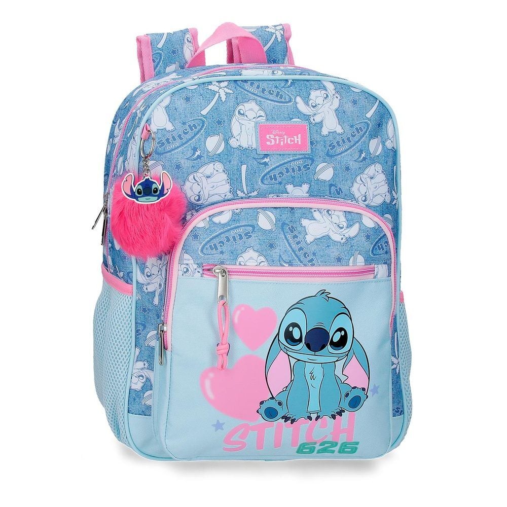 Hearts Stitch Disney Backpack 38cm adaptable