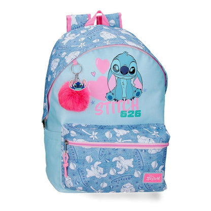 Hearts Stitch Disney backpack 44cm adaptable