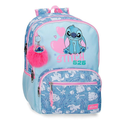 Hearts Stitch Disney backpack 44cm adaptable