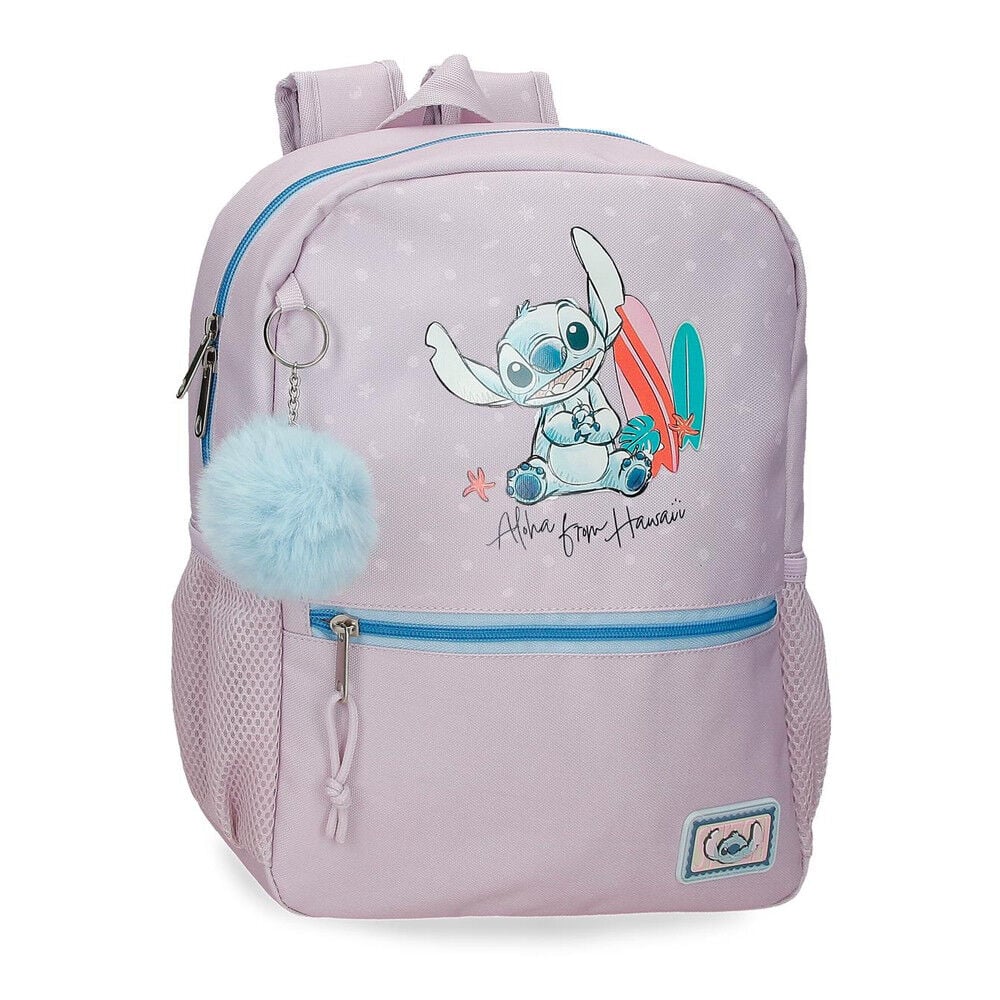 Backpack From Hawaii Stitch Disney 33cm adaptable