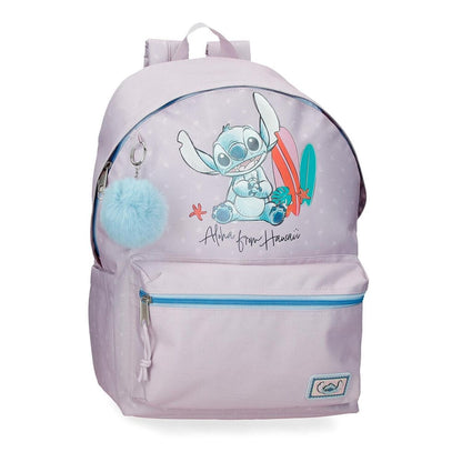 Backpack From Hawaii Stitch Disney 44cm adaptable