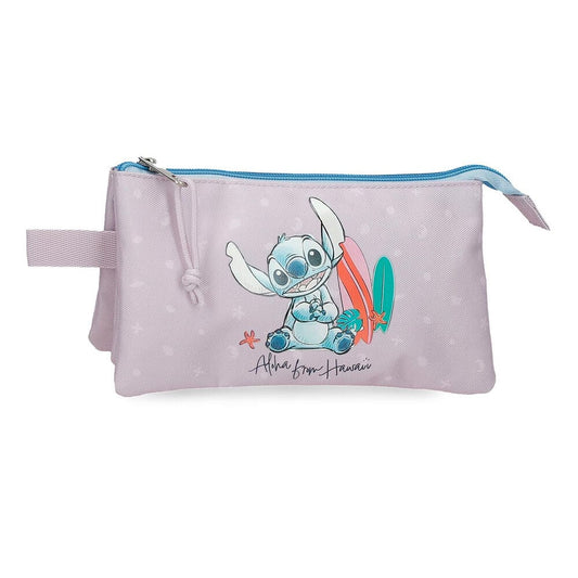 From Hawaii Stitch Disney triple pencil case