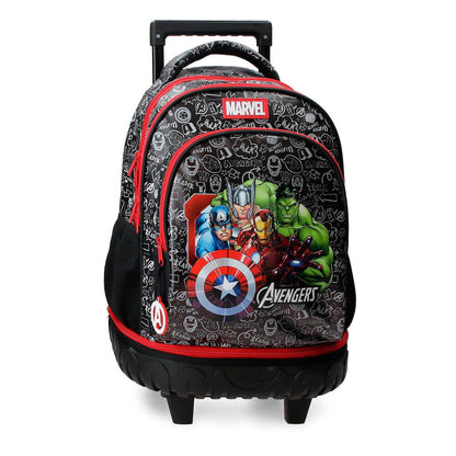 Compact trolley for the Avengers Marvel team, 43cm, removable