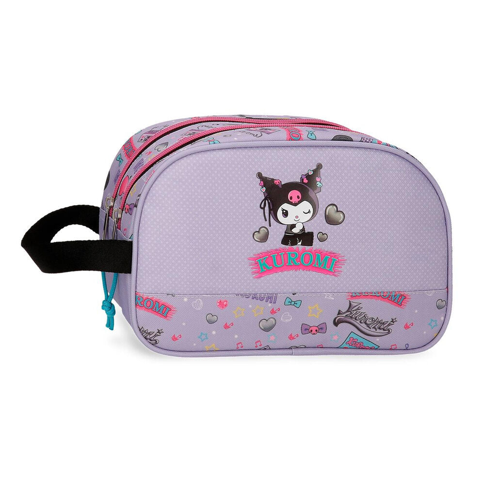 Retropop Kuromi Hello Kitty adaptable toiletry bag