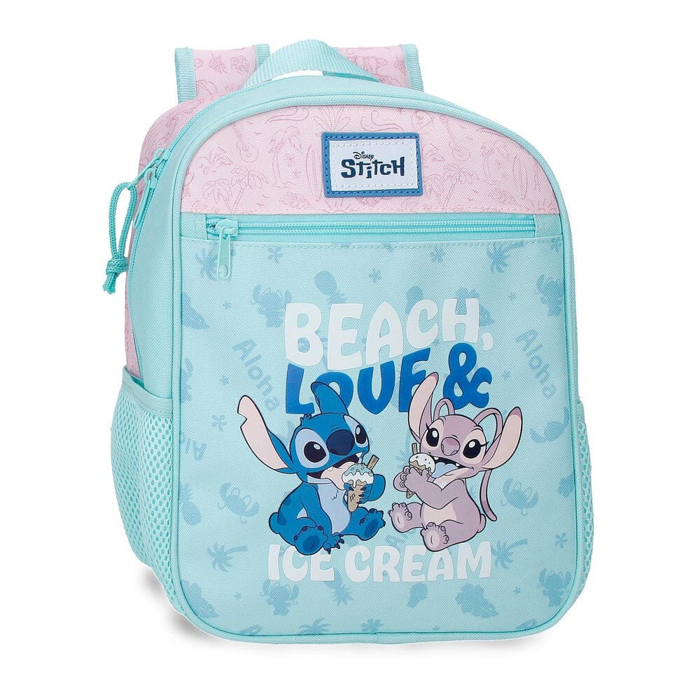 Beach & Love Stitch Disney Backpack 28cm adaptable