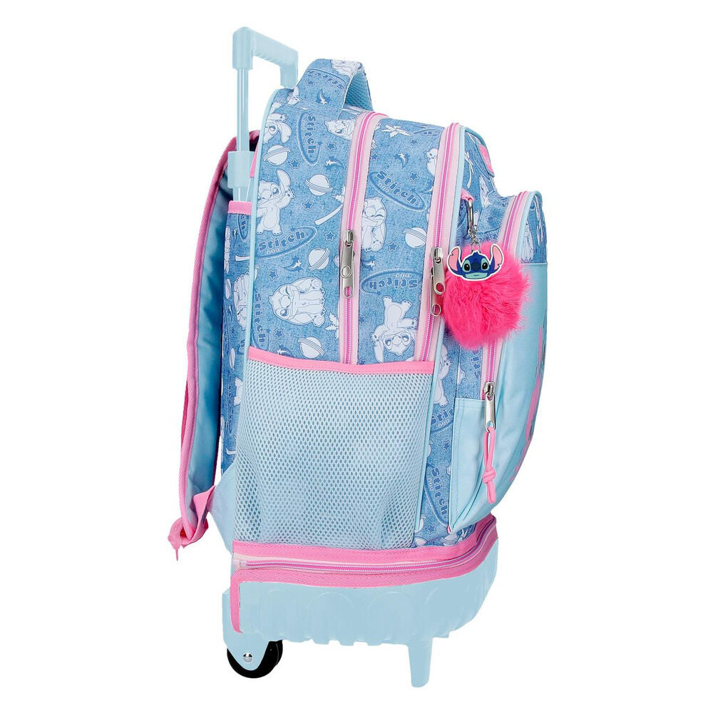 Hearts Stitch compact Disney removable trolley 43cm