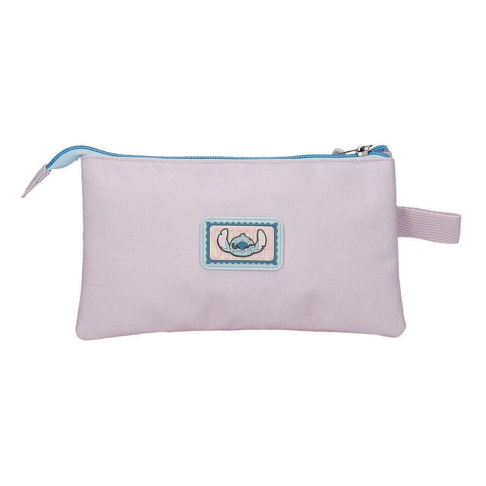 From Hawaii Stitch Disney triple pencil case