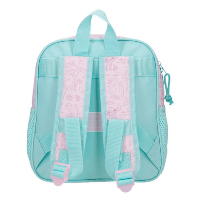 Beach & Love Stitch Disney Backpack 25cm adaptable