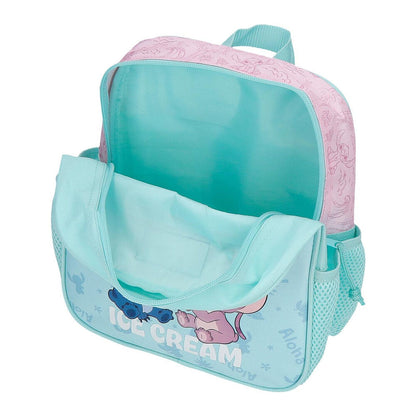 Beach & Love Stitch Disney Backpack 25cm adaptable