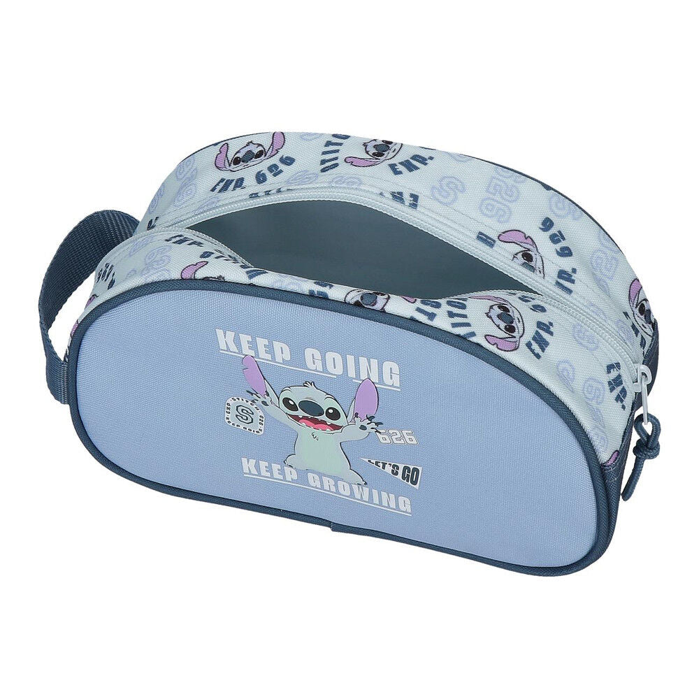 Adaptable Disney Keep Going Stitch Toiletry Bag