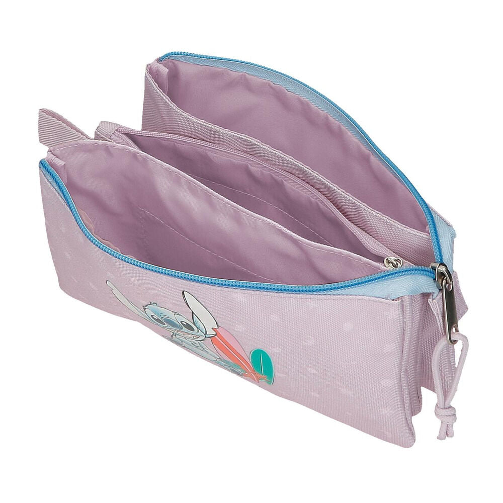 From Hawaii Stitch Disney triple pencil case