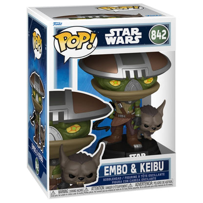 POP Figure Star Wars: The Mandalorian & Grogu - Embo & Keibu
