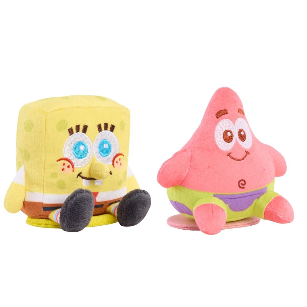 SpongeBob and Patrick shoulder plush toys, 9cm, assorted