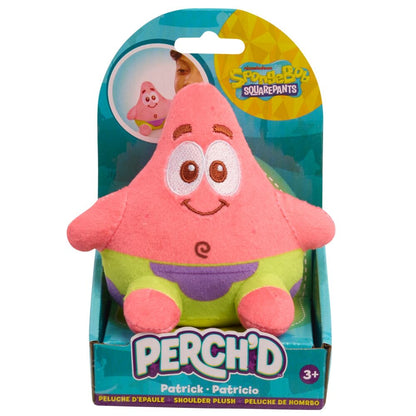 SpongeBob and Patrick shoulder plush toys, 9cm, assorted