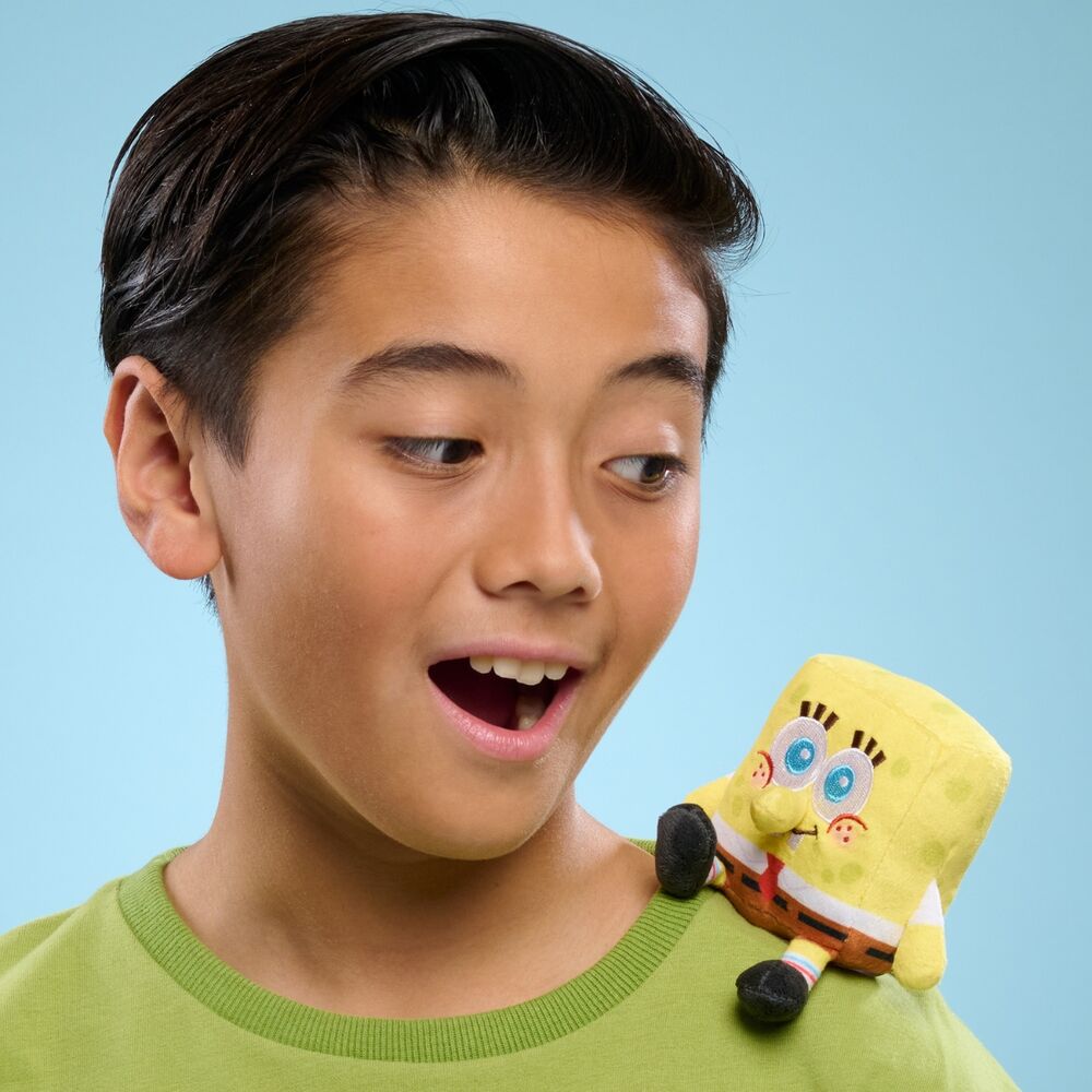 SpongeBob and Patrick shoulder plush toys, 9cm, assorted