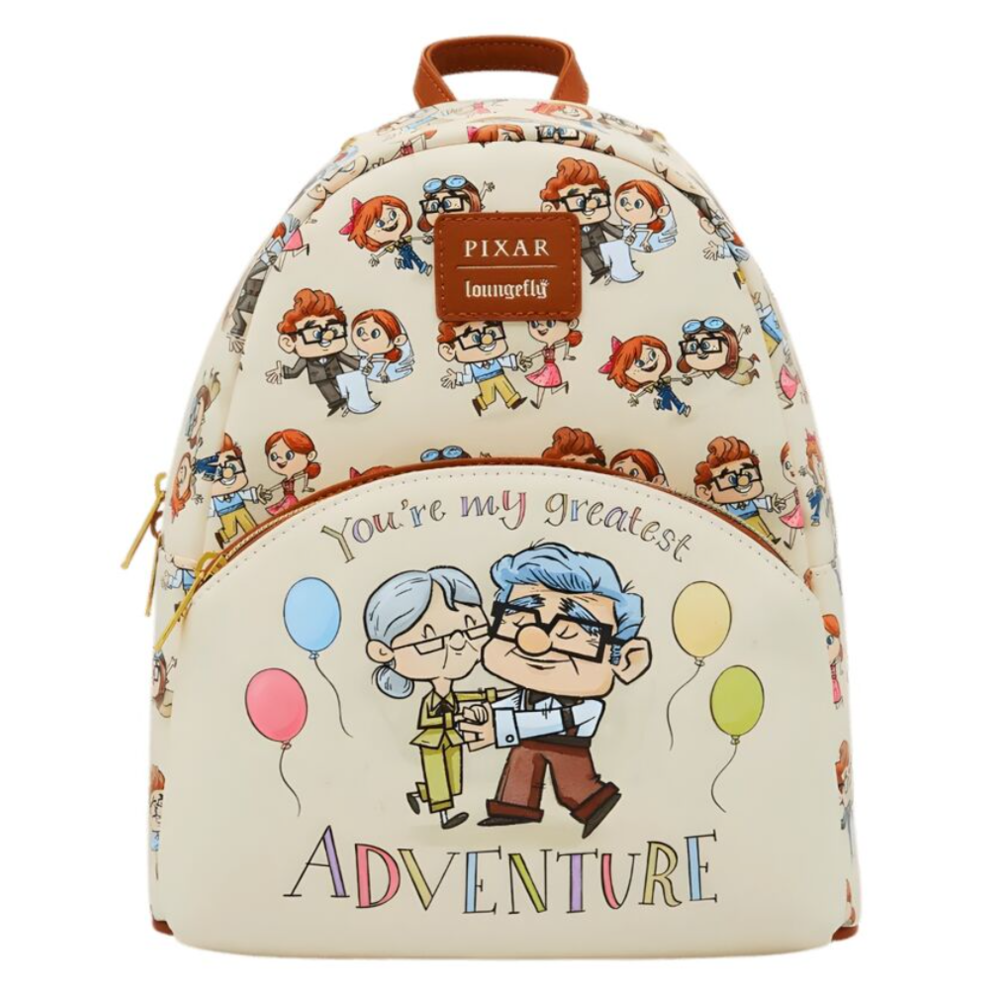 Up Greatest Adventure Backpack Disney Pixar Loungefly 26cm