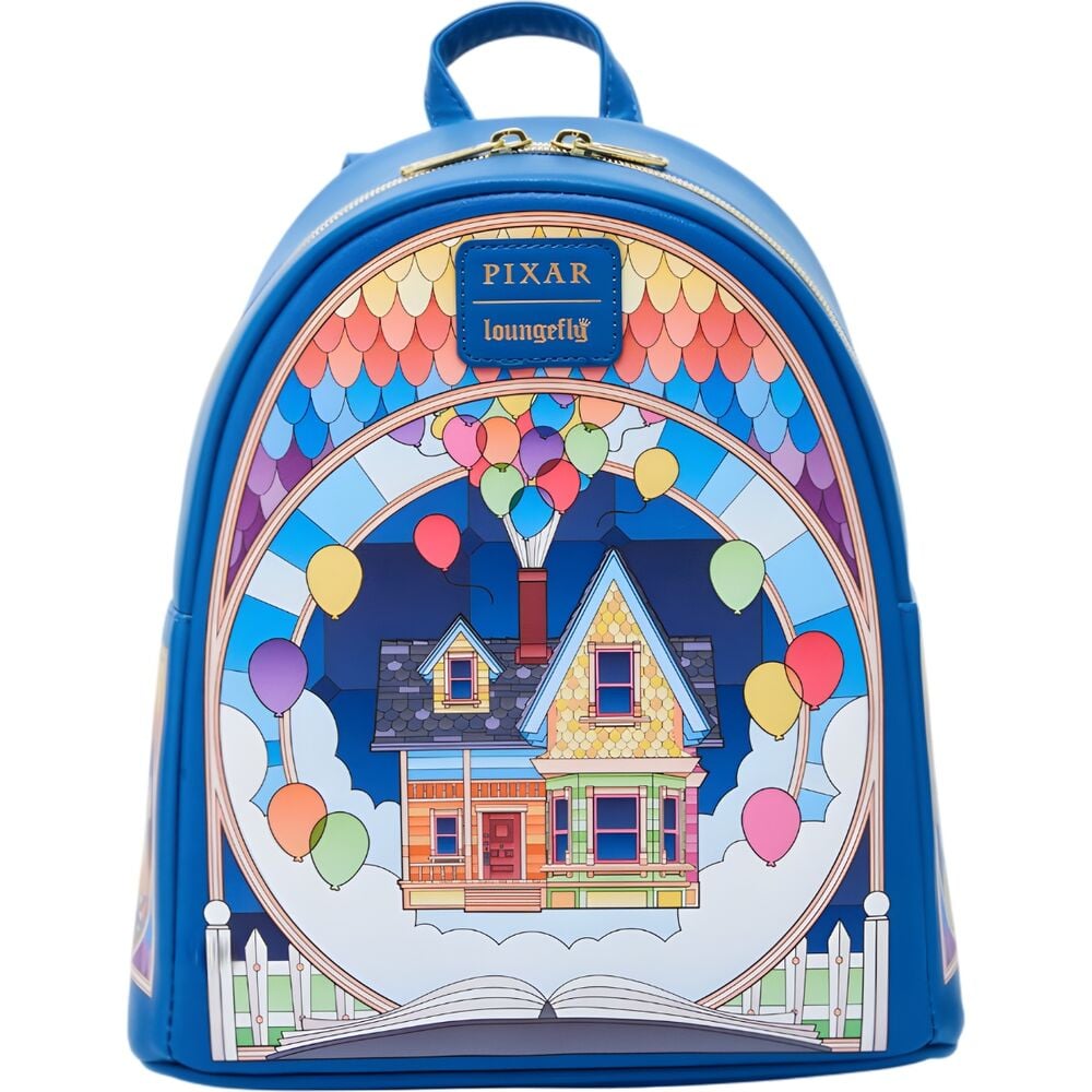 Stained Glass Up Backpack Disney Pixar Loungefly 26cm