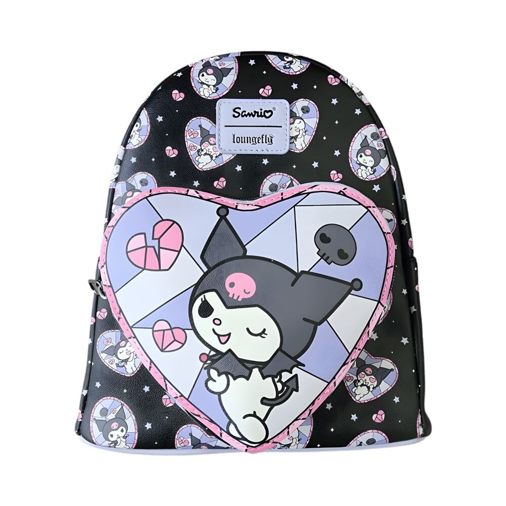 Stained Glass Backpack Kuromi Hello Kittty Loungefly 26cm