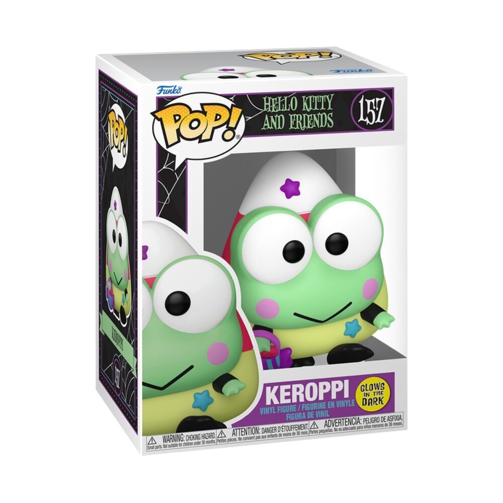 Hello Kitty And Friends Keroppi Spooky Glow POP Figure