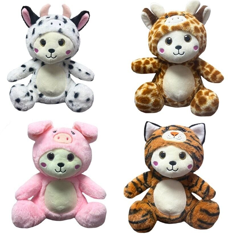 Plush Bear in Costume 40cm Assorted