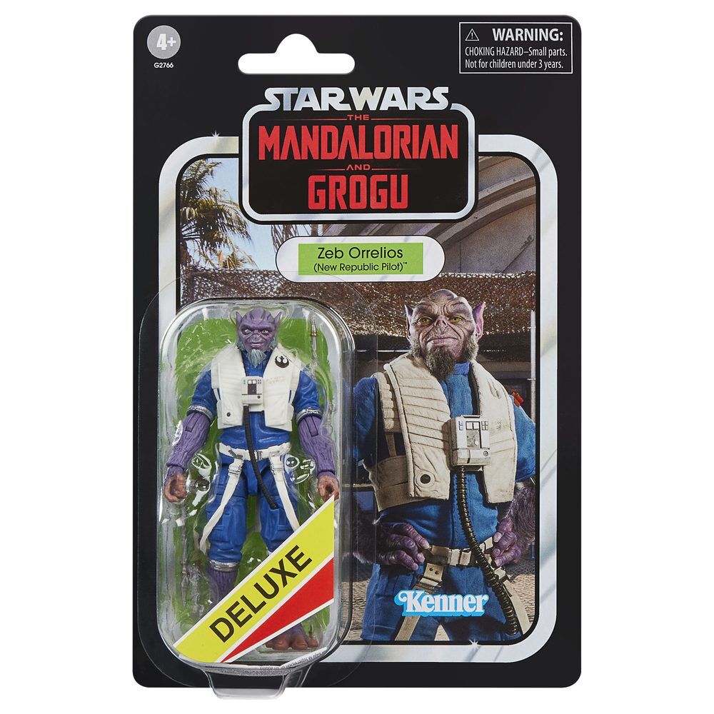 Deluxe Figure Zeb Orrelios Kenner The Mandalorian And Grogu Star Wars 9.5cm