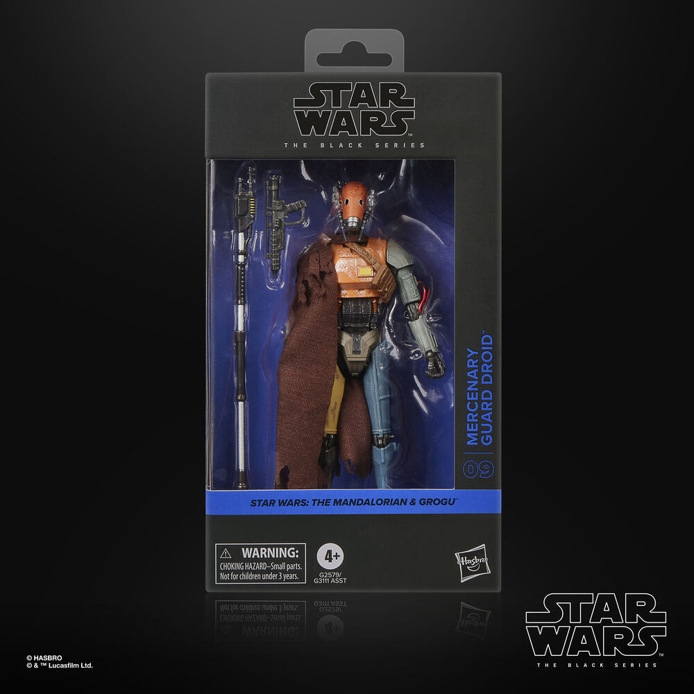 Figure Mercenary Guard Droid Star Wars The Mandalorian & Grogu 15cm