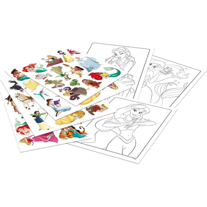 Crayola Disney Princess Coloring Book and Stickers Set