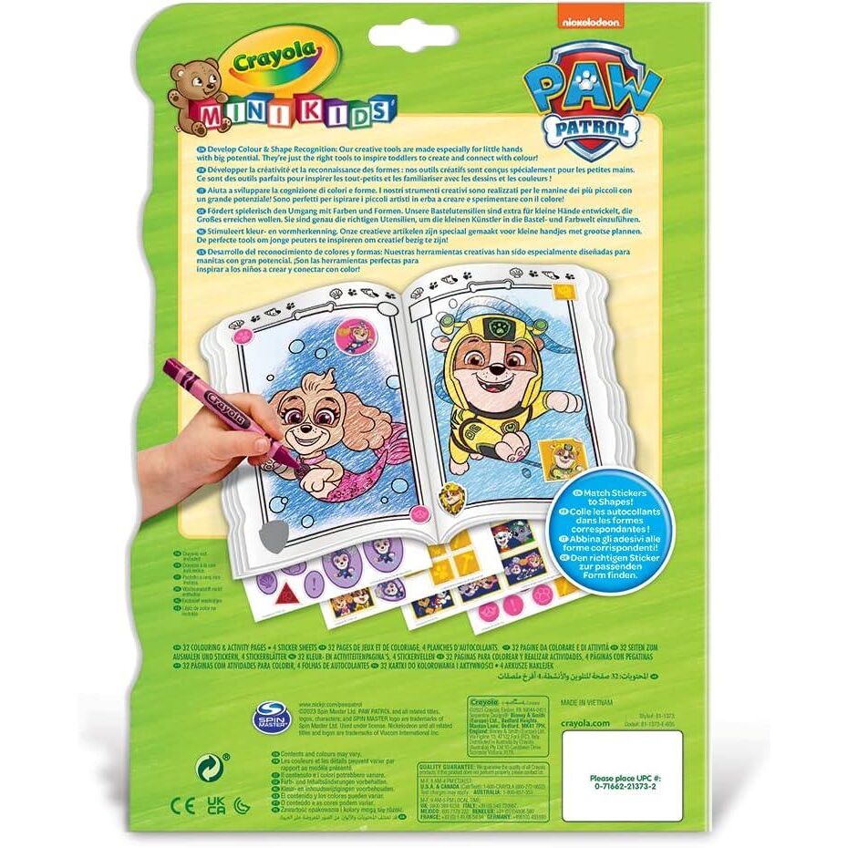Paw Patrol Activity Book by Crayola