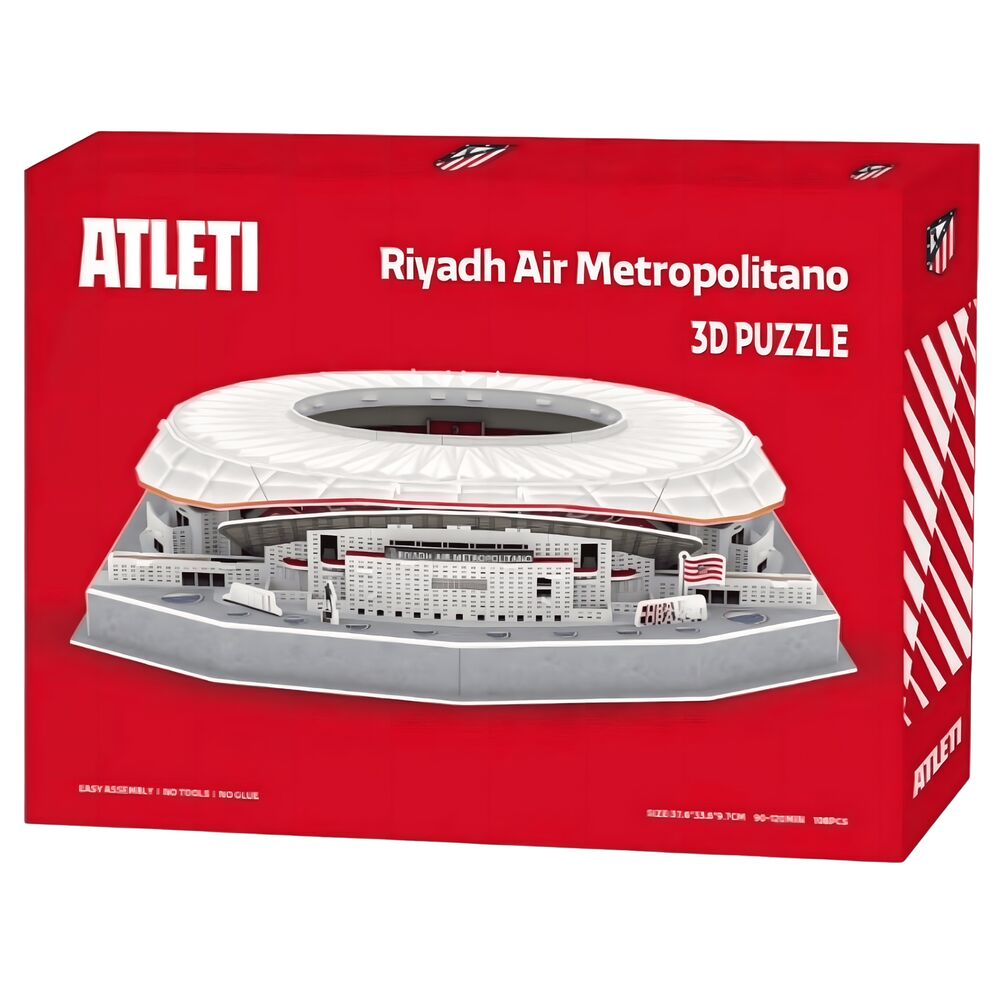 3D Puzzle Riyadh Metropolitano Stadium Atletico de Madrid