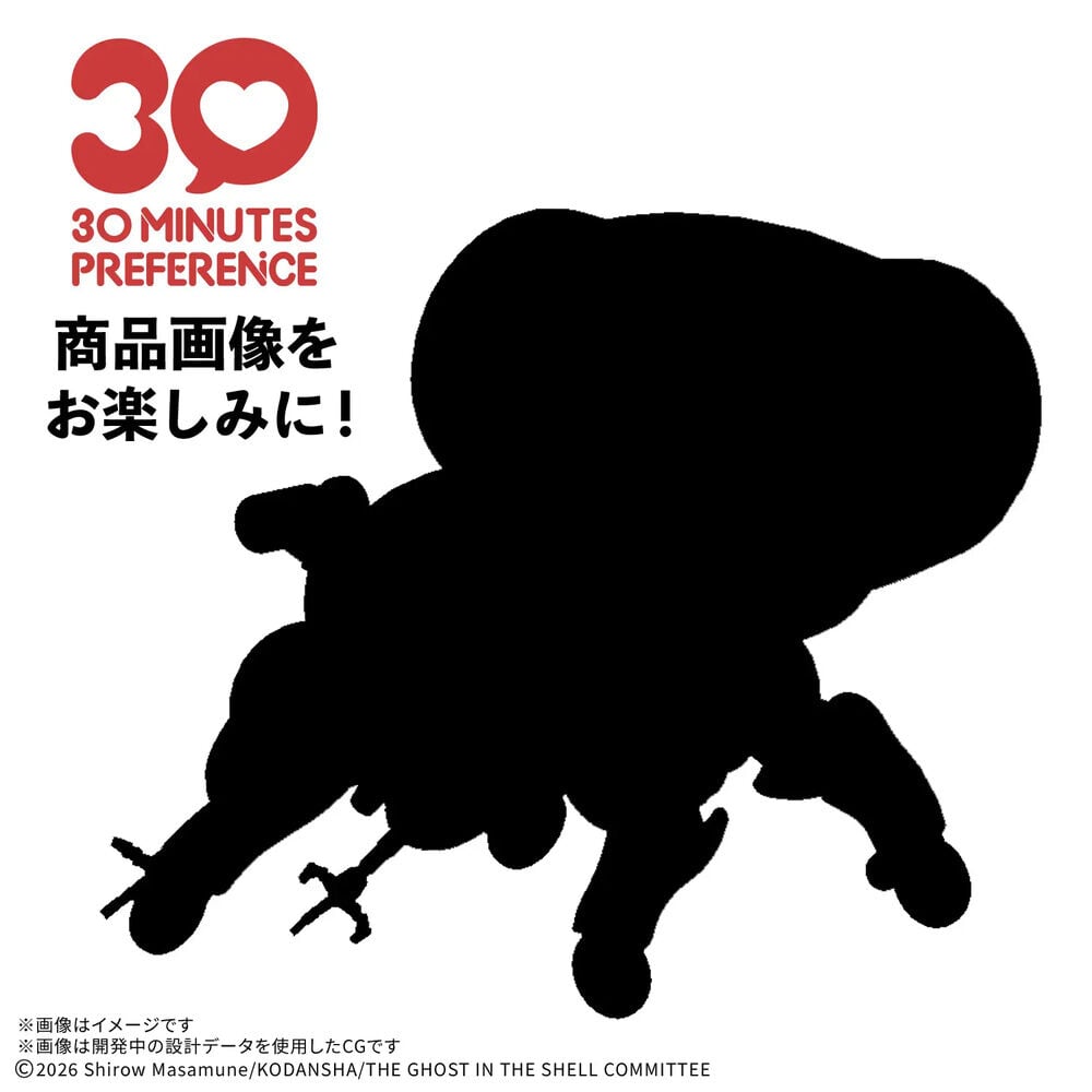 Fuchikoma Ghost in the Shell 30 Minutes Preference model