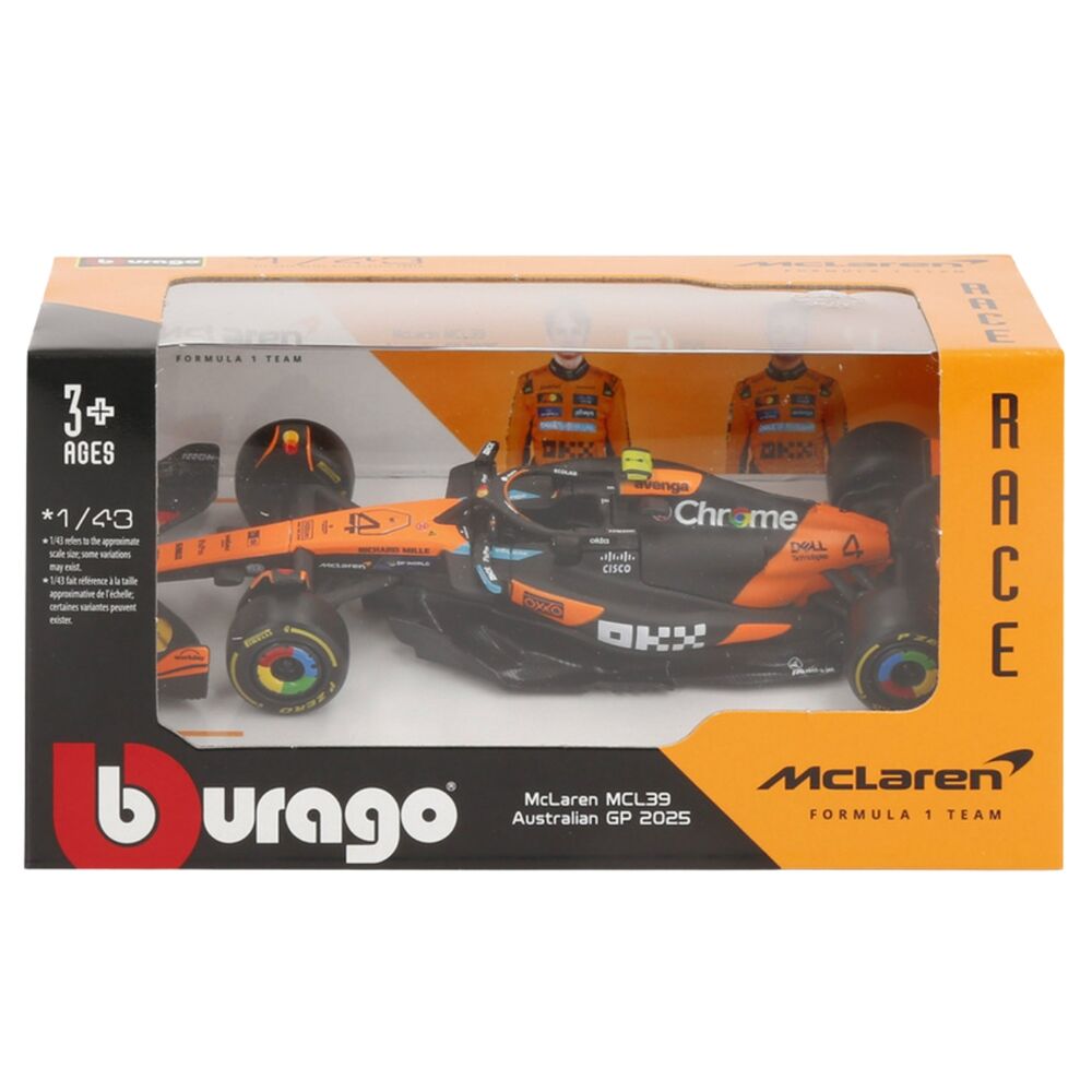 McLaren MCL 39 metal car