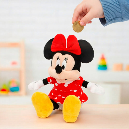 Disney Minnie Mouse Plush Money Box 20cm