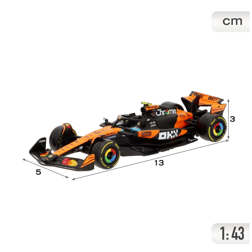 McLaren MCL 39 metal car